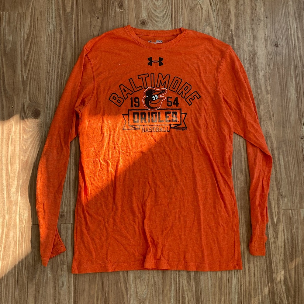 Under Armour MLB Baltimore Orioles Long Sleeve T-Shirt